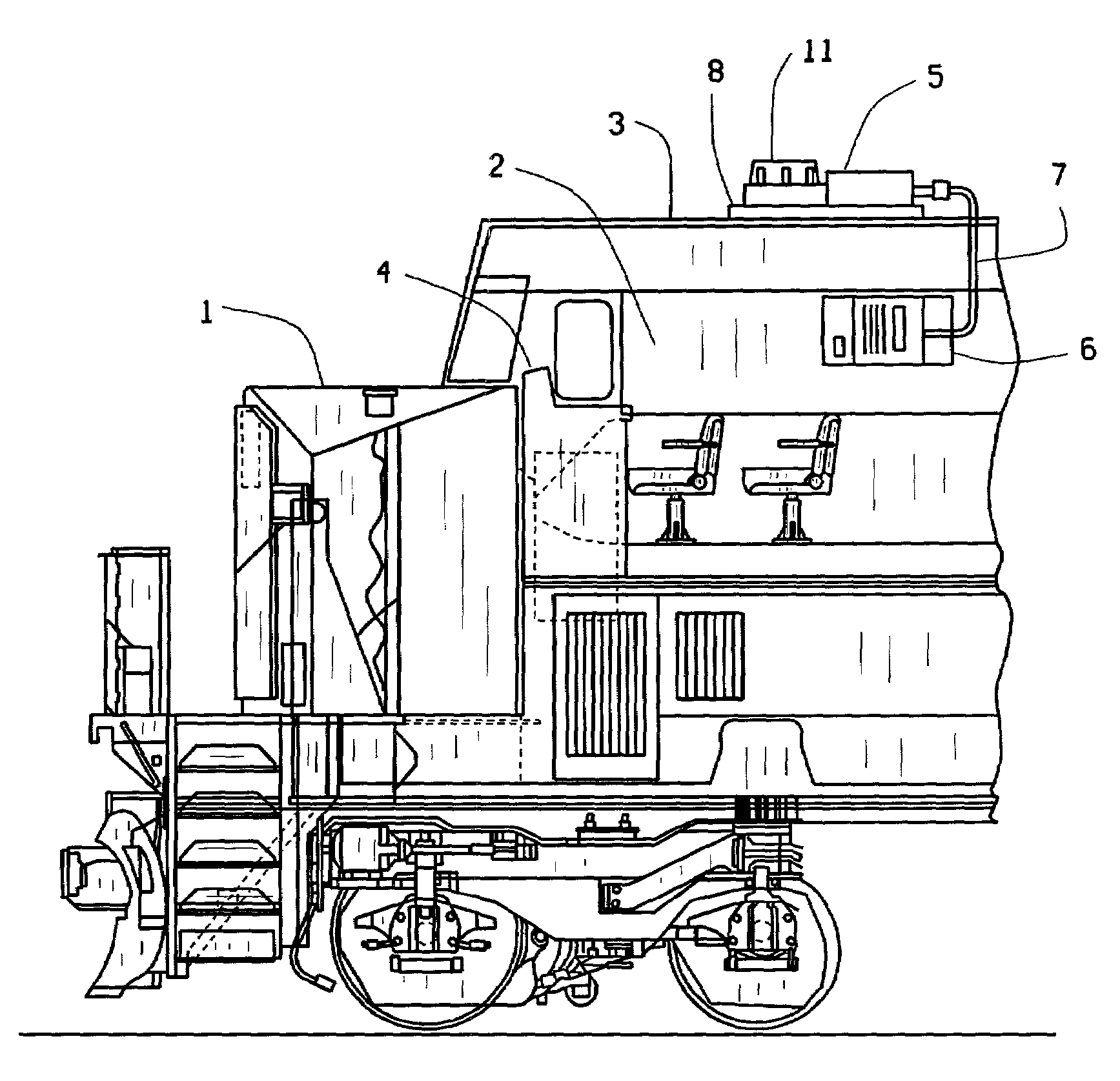 Method and apparatus for locomotive radio communications, with expansion capability