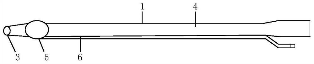 Magnetic ureteral stent tube extractor