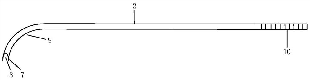 Magnetic ureteral stent tube extractor