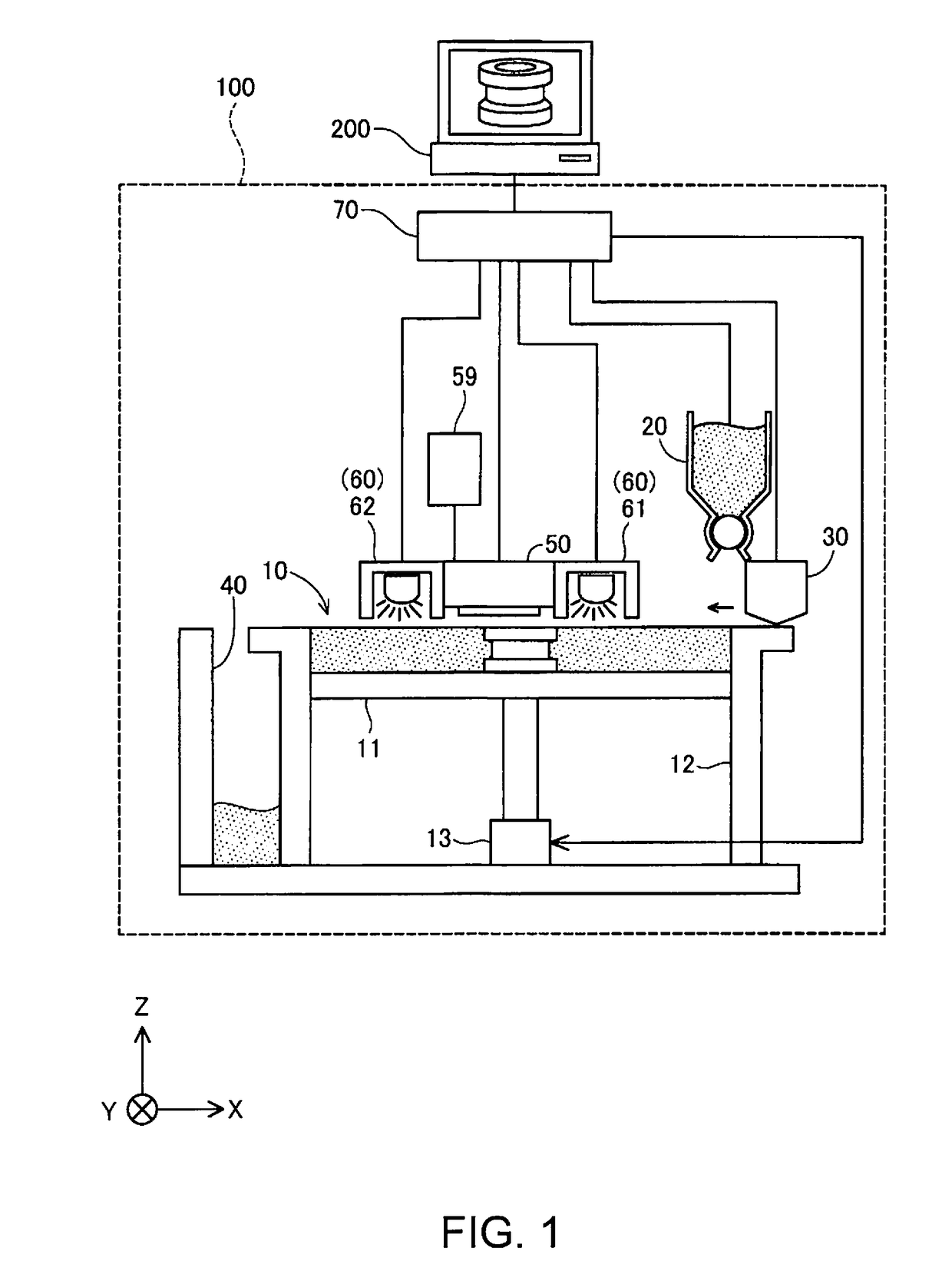 Three-dimensional modeling apparatus and manufacturing method
