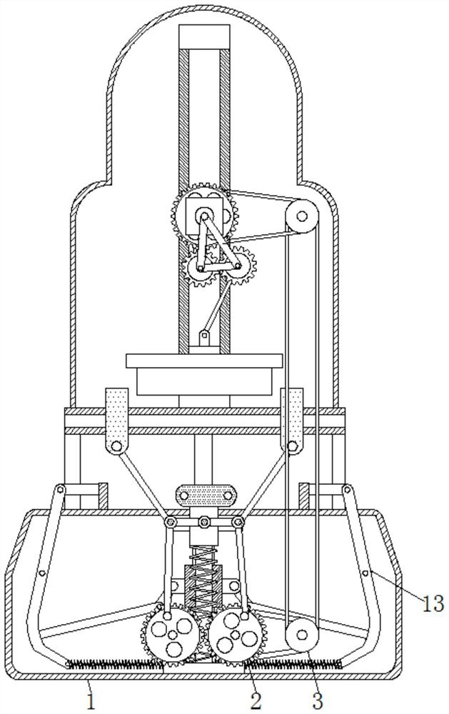 Printing paper cutting device capable of ensuring quantitative cutting and smoothing printing paper