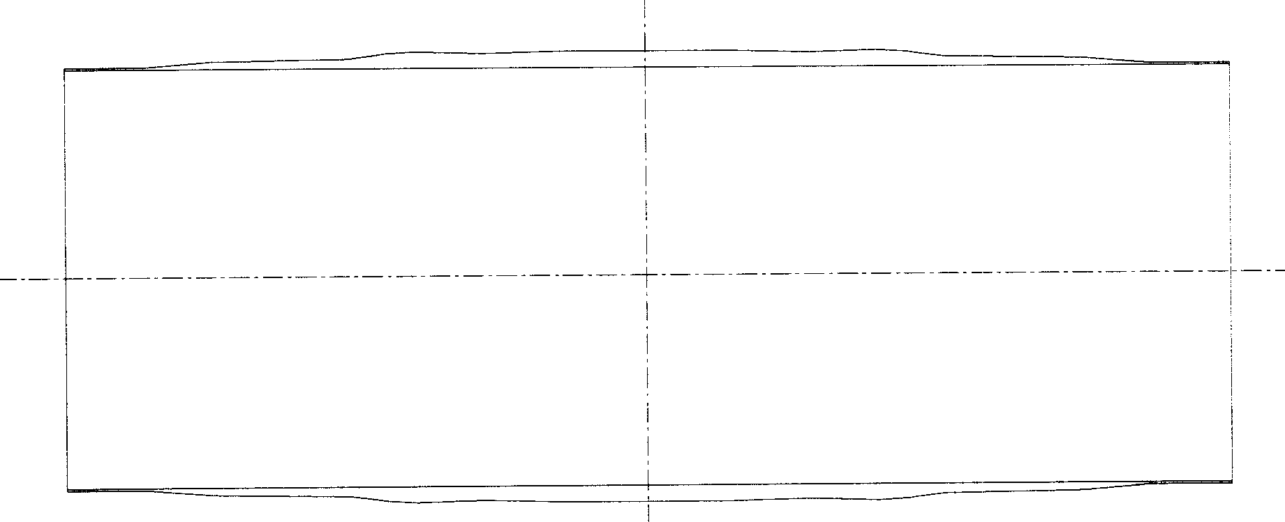 Engineered meridian tyre blank molding method