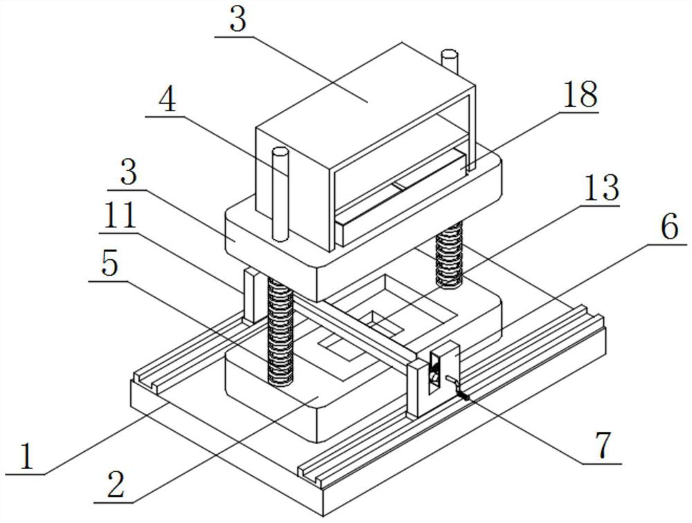 Die for accessory forming machining