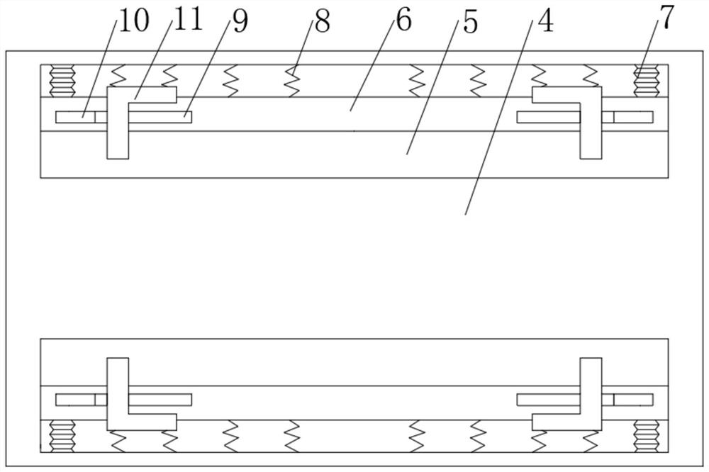 Pressing device for composite wallboard of building thermal insulation wallboard