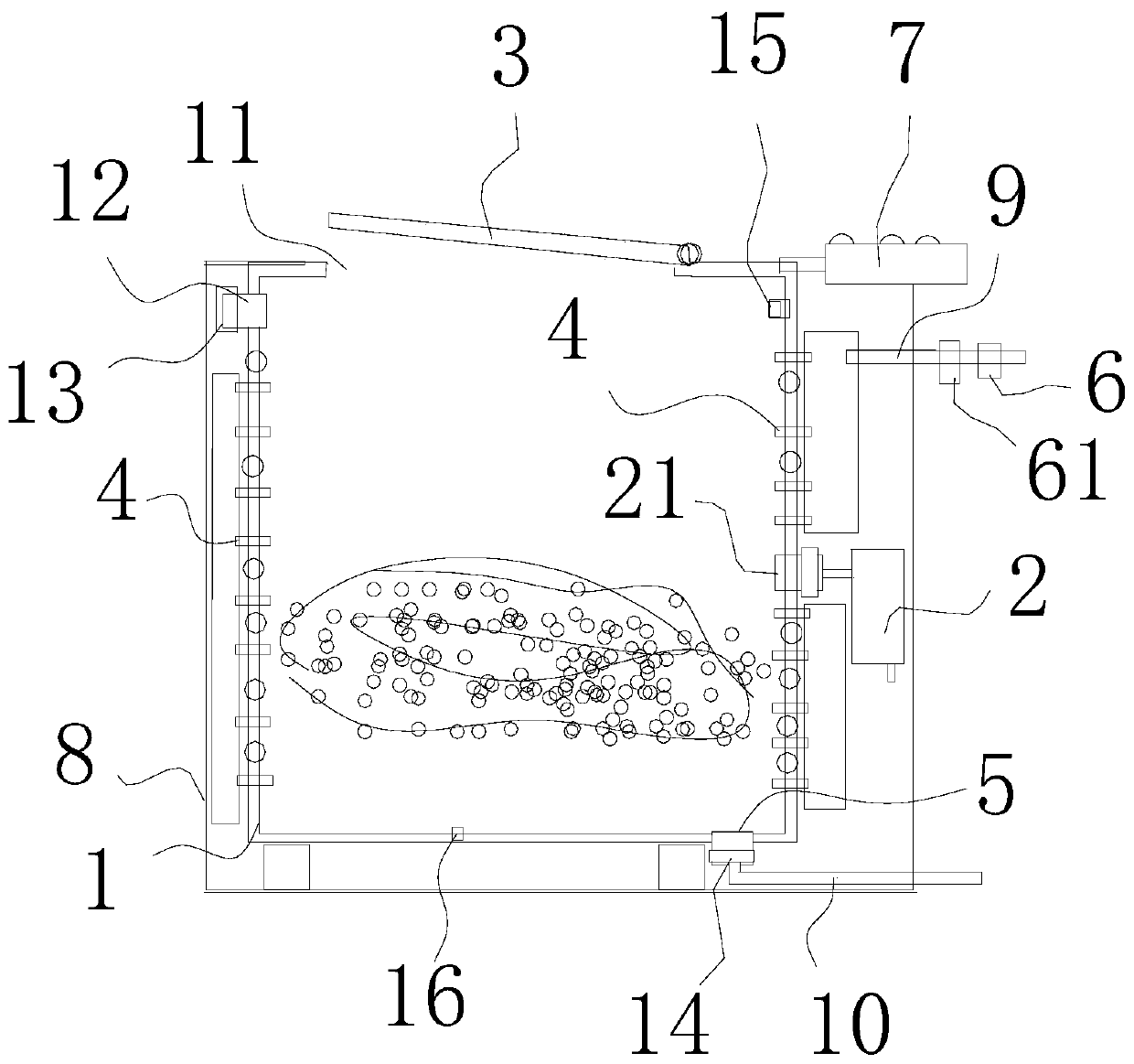 Washing machine adopting vacuumizing for decontamination and drying