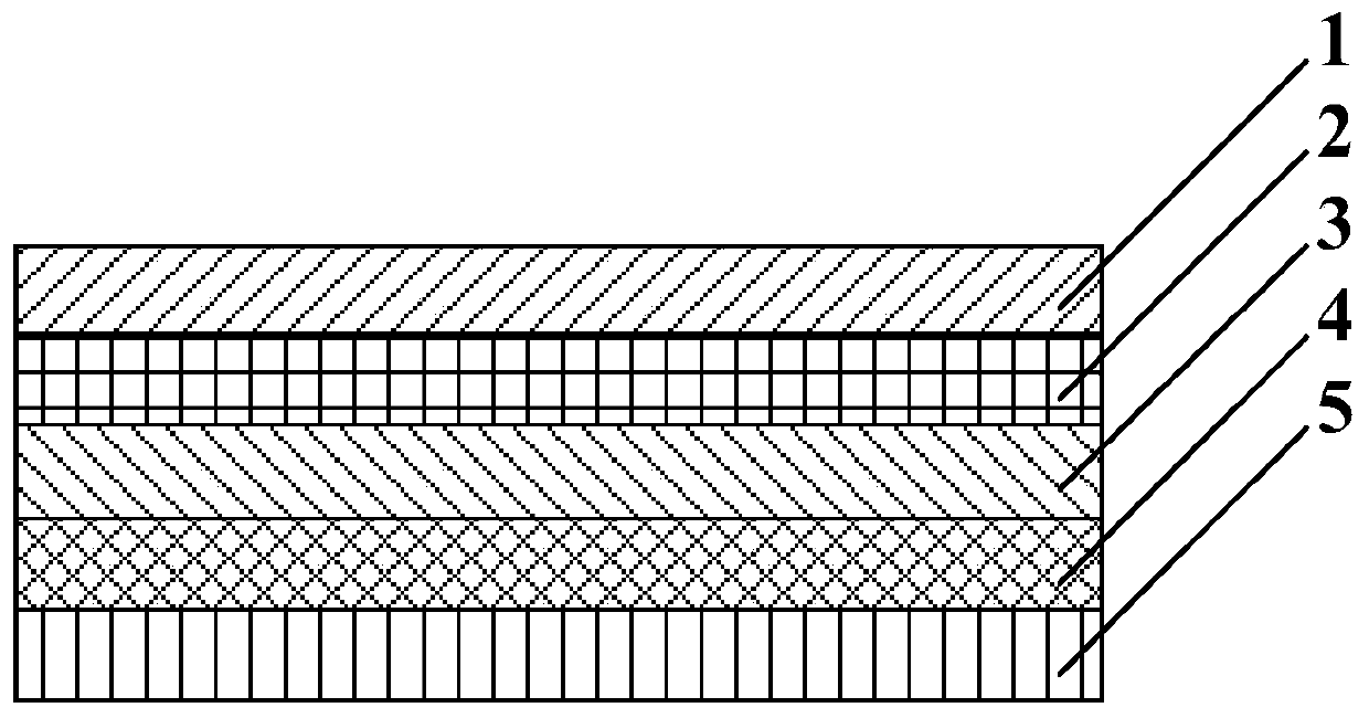 An airgel gradient thermal insulation material containing heat-absorbing opacifying agent