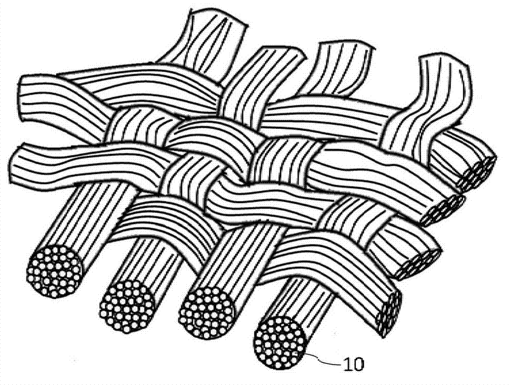 Flexible electrical heating element and manufacturing method thereof