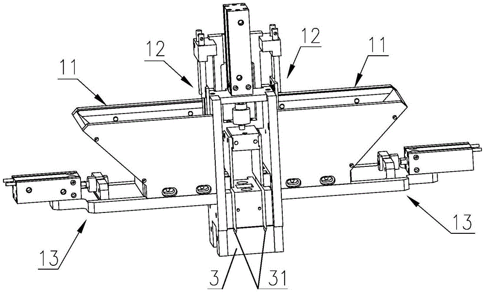 An optical fiber fusion splicing heat shrink protection sleeve assembly device