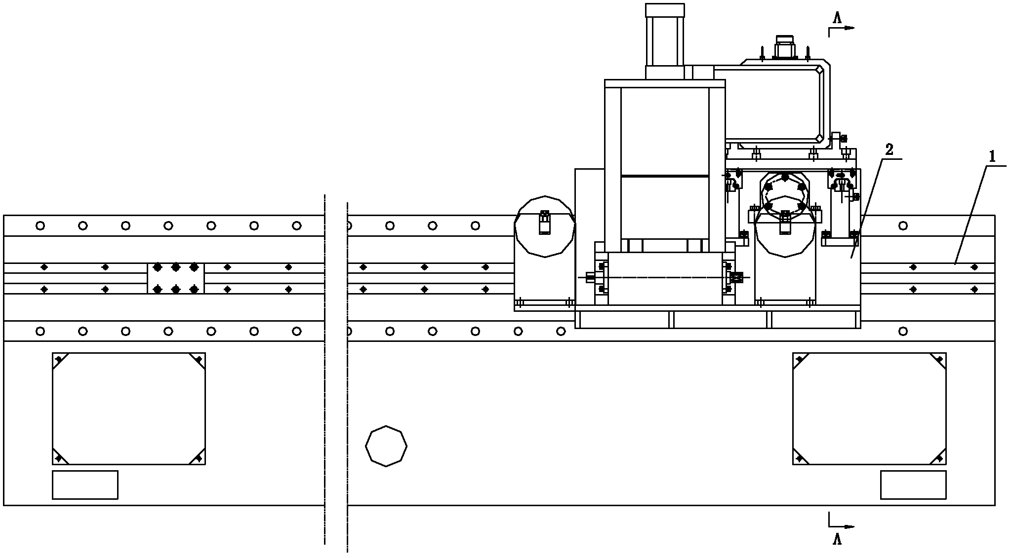Milling mechanism of pipe cutting machine