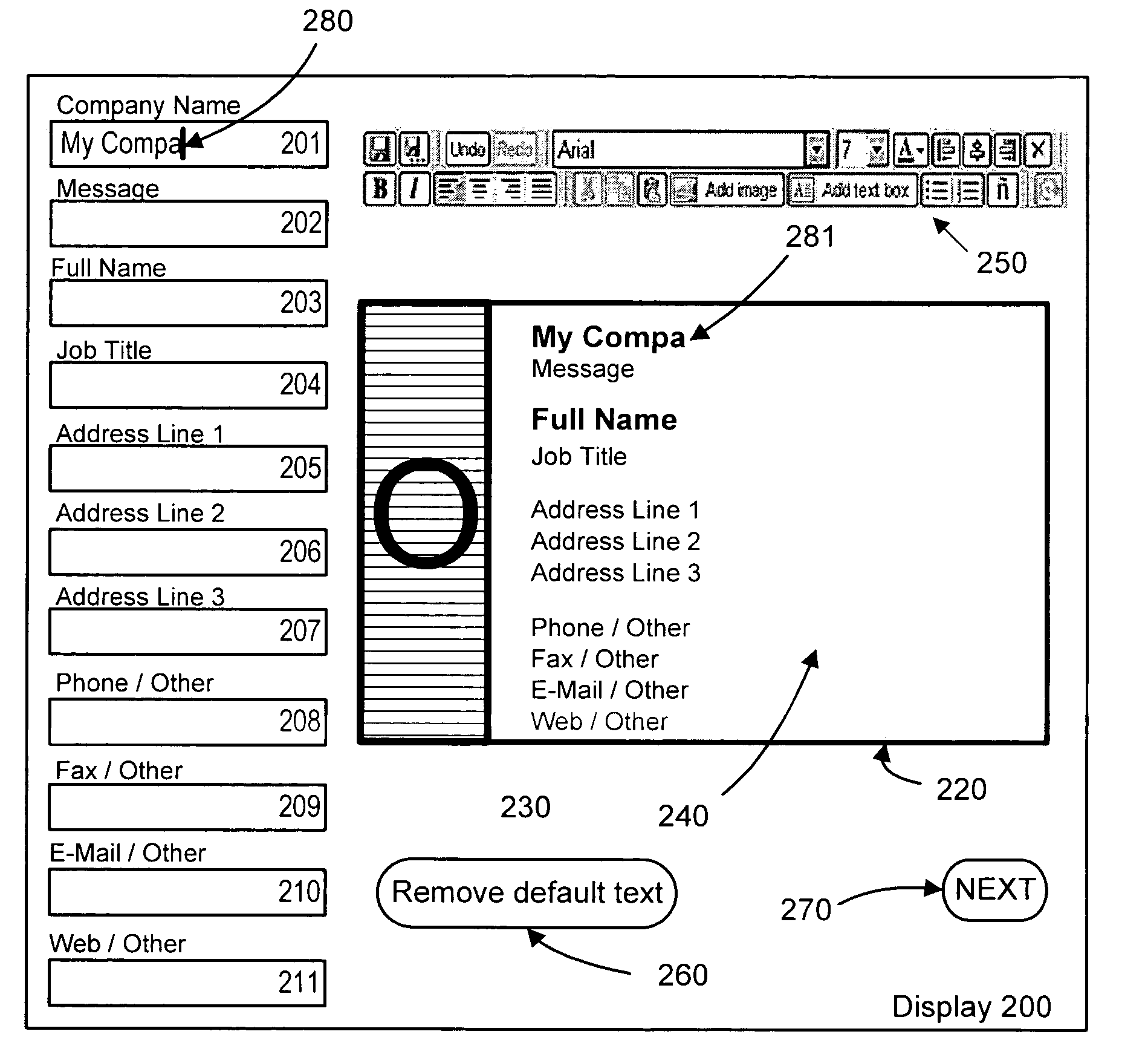 Electronic product design using layered images