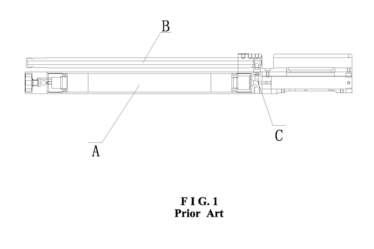 Integrated structure of barrel and air storage pipe of air gun