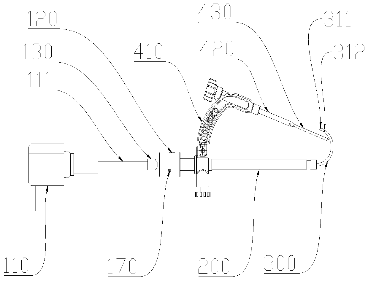 Electrically driven rotator cuff repair instrument