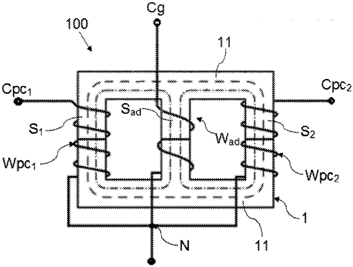 Output filter for a power conversion system and power conversion system