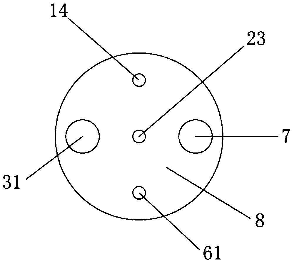 A device for environmental corrosion cracking test in wet hydrogen sulfide environment