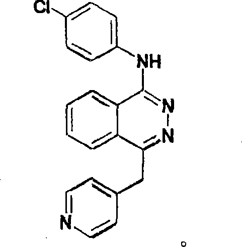 Application of compound 1-( 4-chloroaniline )-4-( 4-picoline )-2, 3-naphthyridine