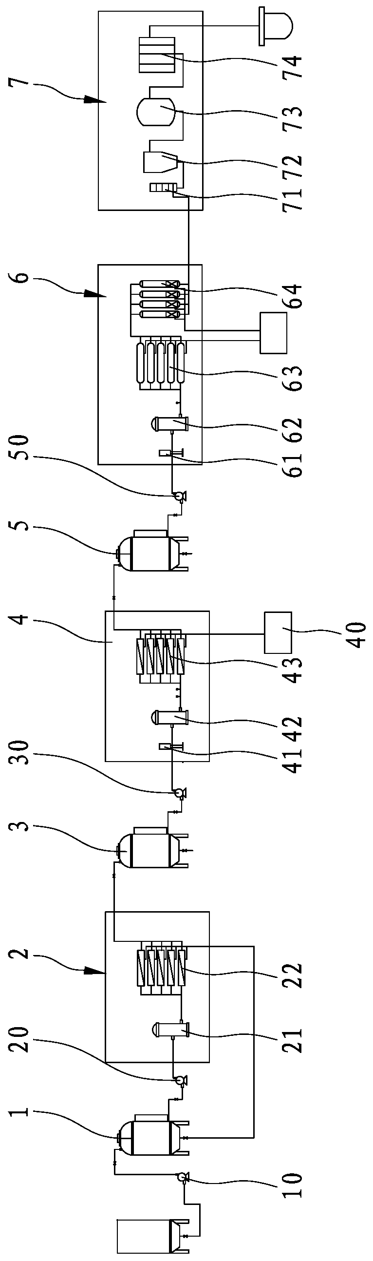 A method and equipment for extracting salt from coal chemical wastewater