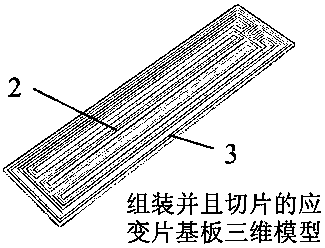 Metal foil type strain gauge design and manufacturing method based on hybrid 3D printing technology