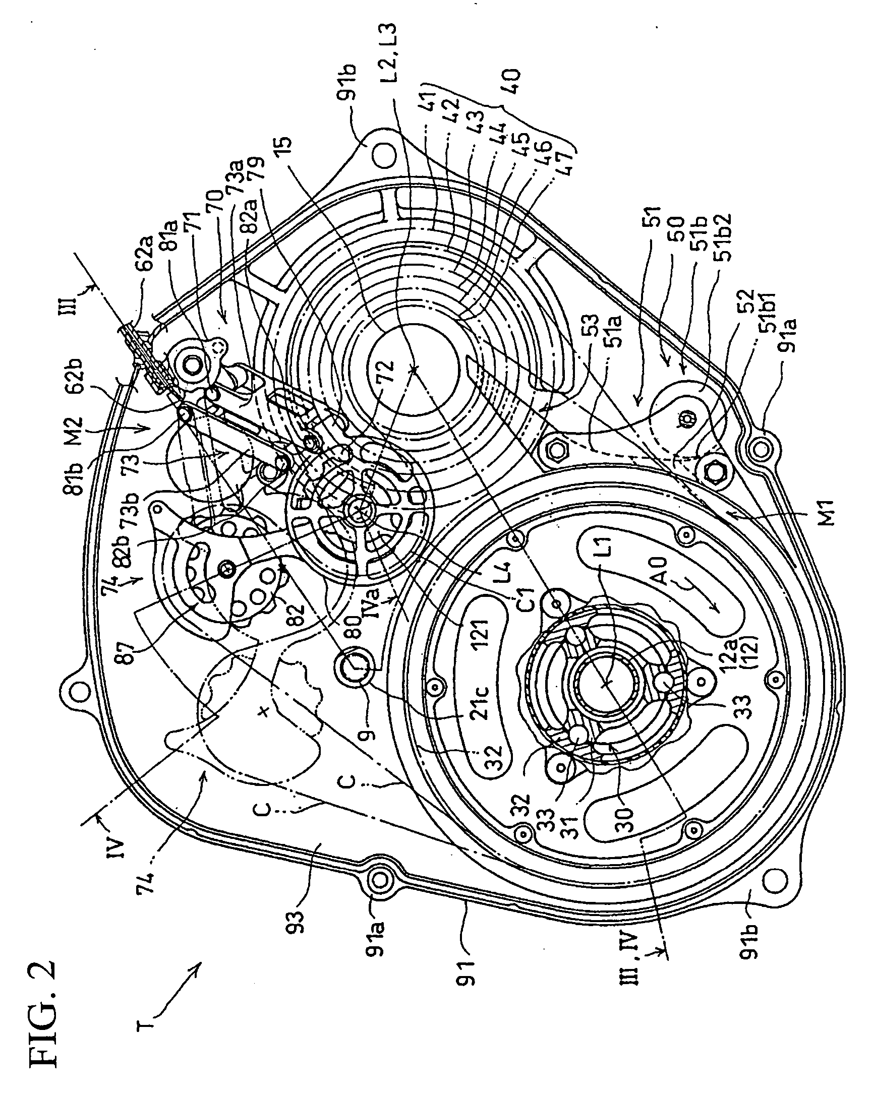 Transmission with internal protective shield and bicycle incorporating same