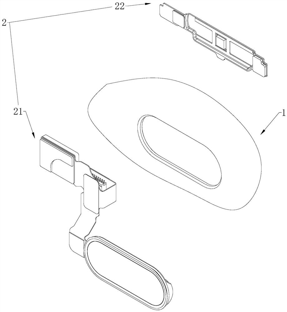 Fingerprint identification components and terminals