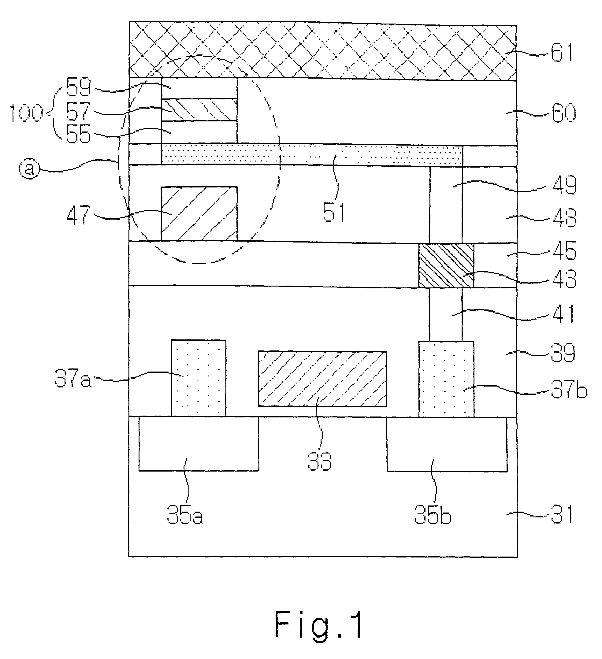 Memory device and method of fabrication thereof