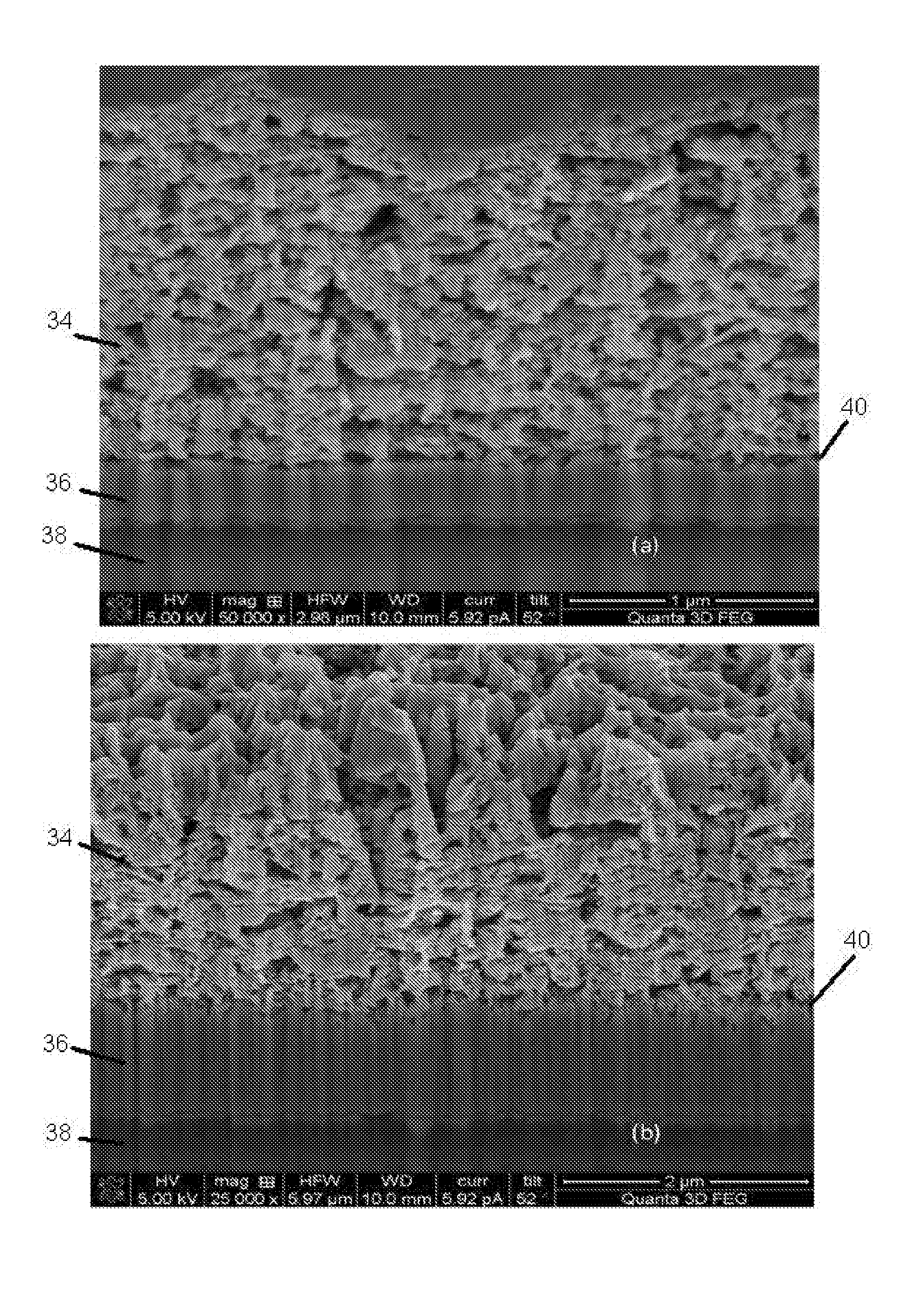 Methods of manufacturing photovoltaic electrodes