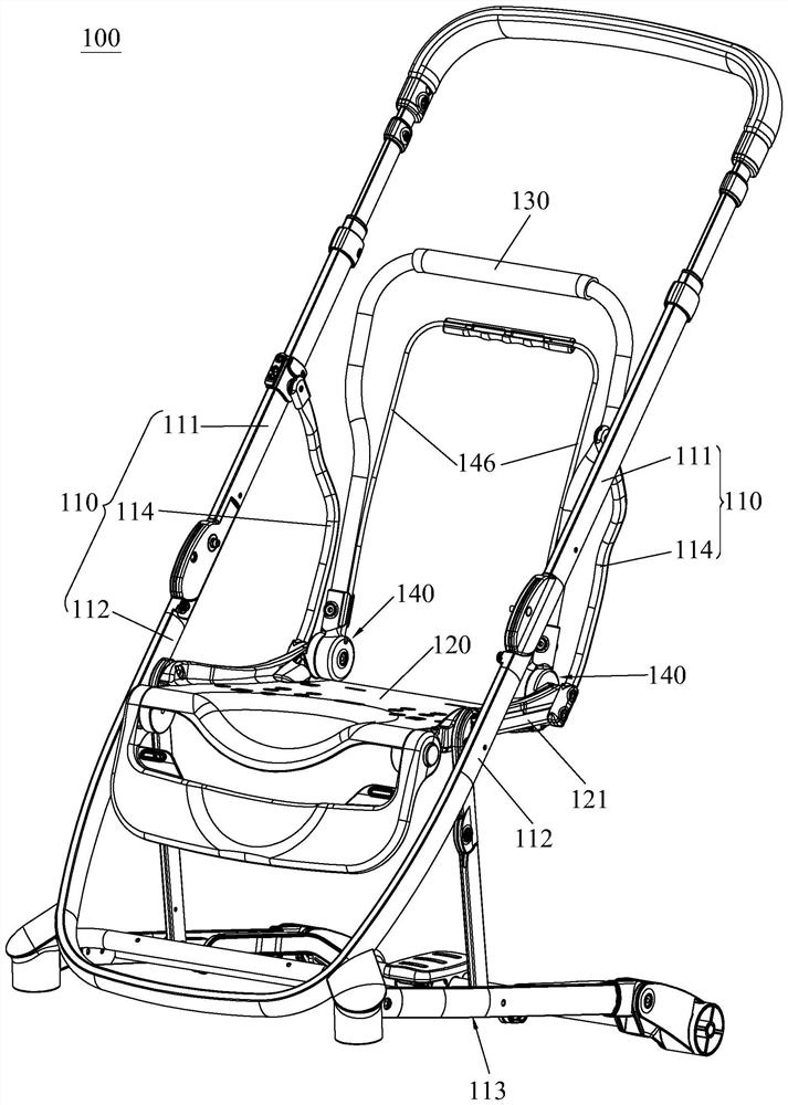 Baby carriage and backrest angle adjusting mechanism thereof