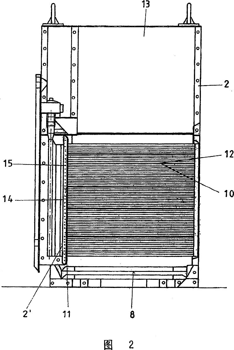 Dust filter for using in operations endangered by gases