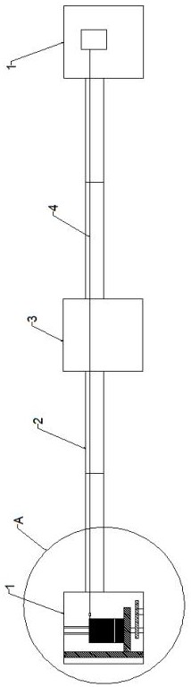 Health monitoring system suitable for large space truss