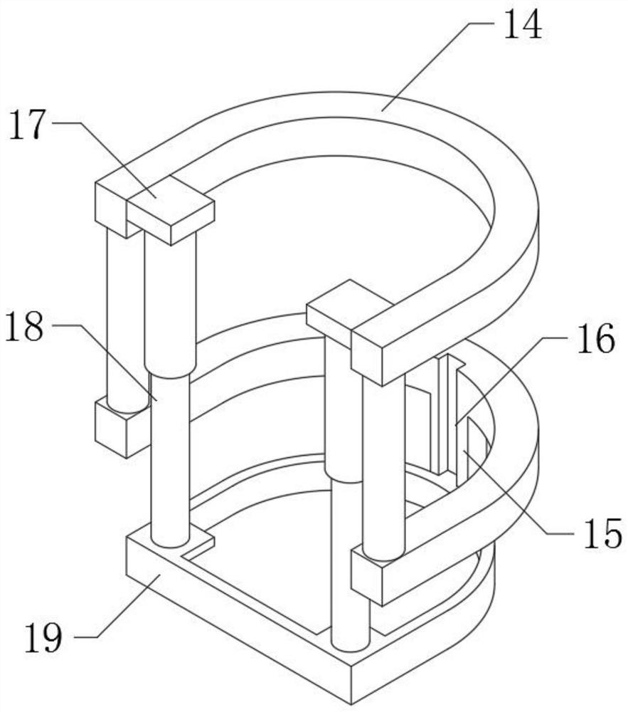 Mechanical grabbing device for underwater robot