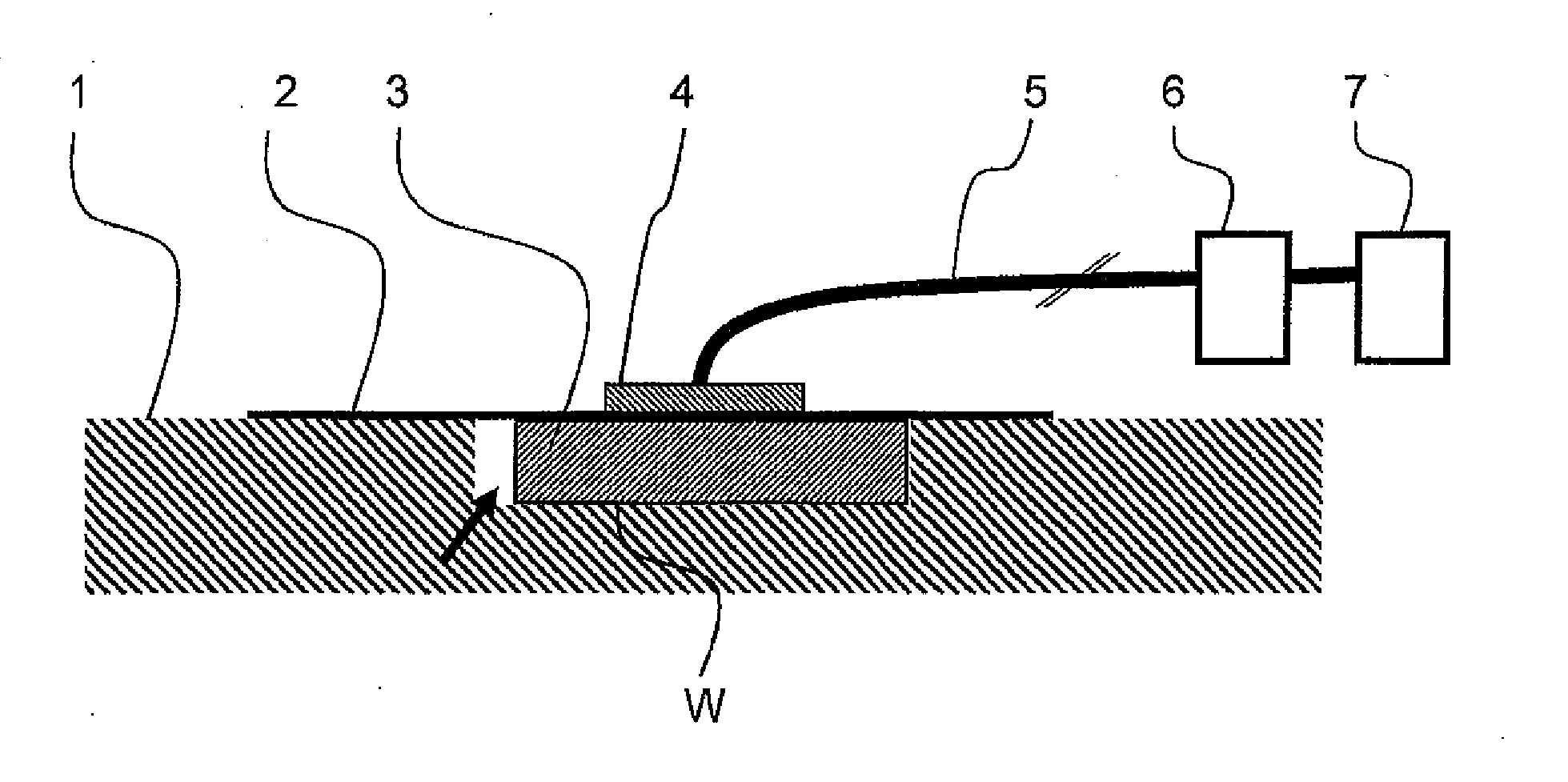 Element for facilitating the cutting to size of a dressing for vacuum therapy of a wound