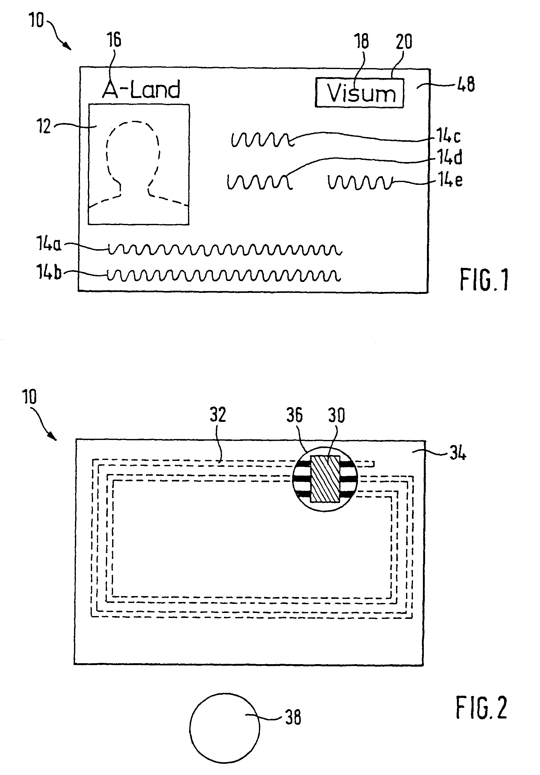 Security label and method for the production thereof
