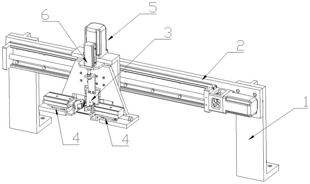 Transitional transfer carrying device for milk tea machine