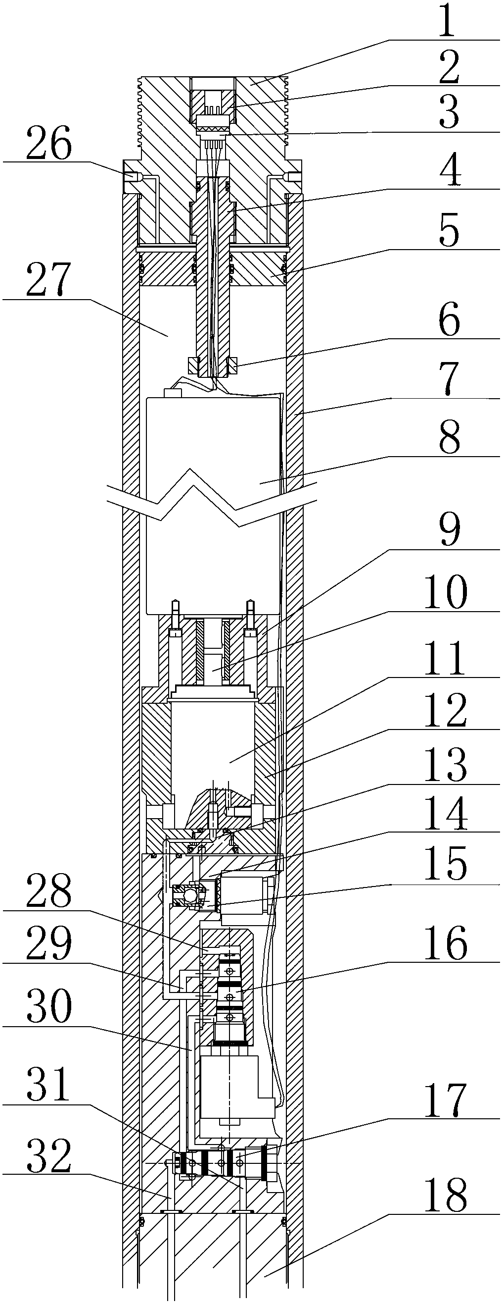 Electro-hydraulic driving setting tool