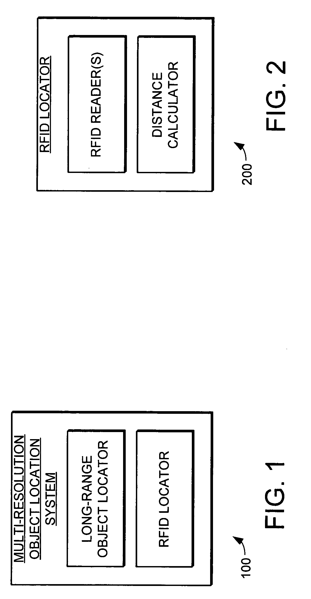 Multi-resolution object location system and method