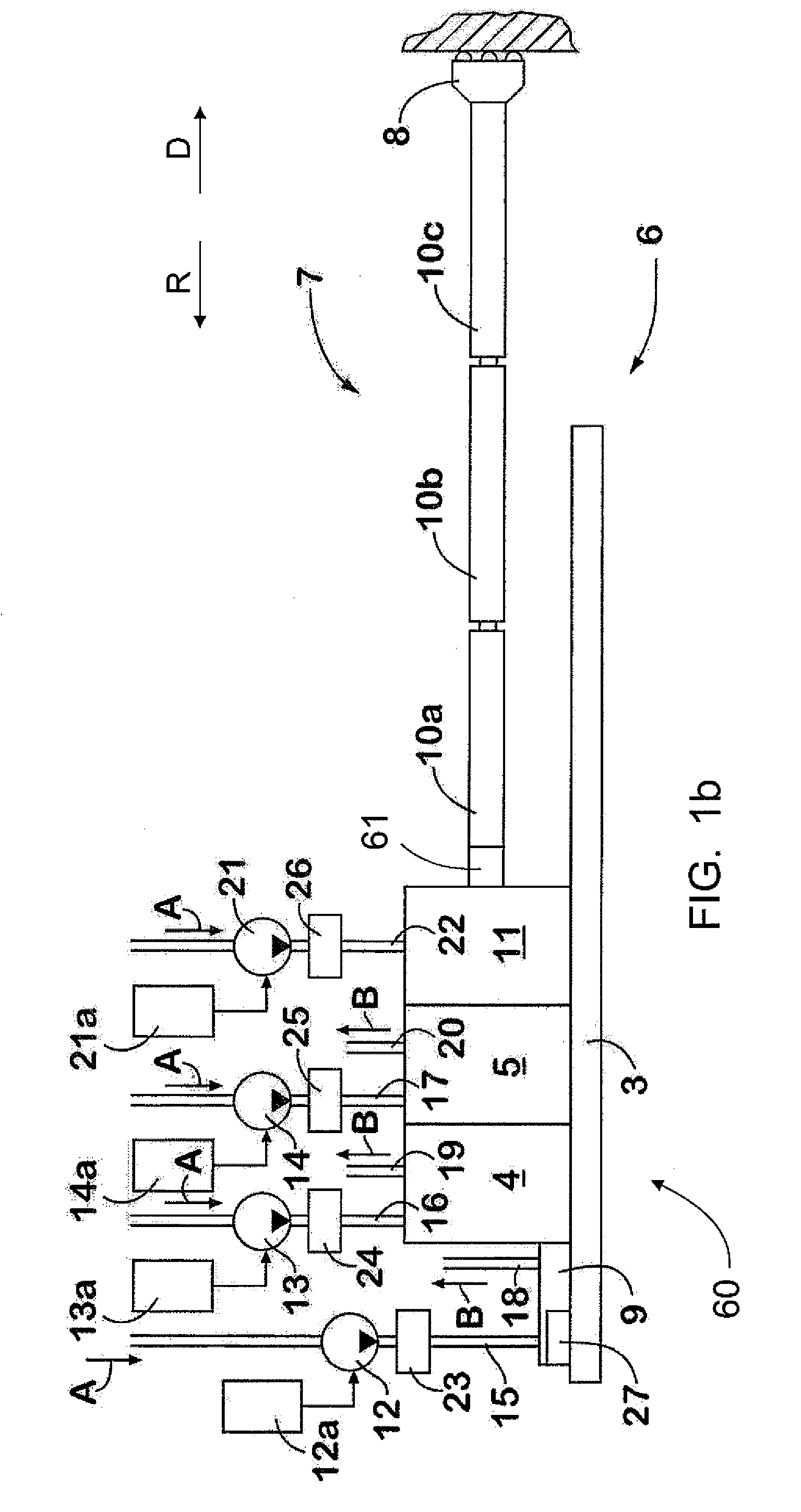 Drilling unit, method for slot drilling and slotting device