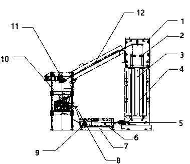 Strand winding mechanical device