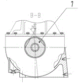 Double-power input crawler-type mechanical apparatus drive axle
