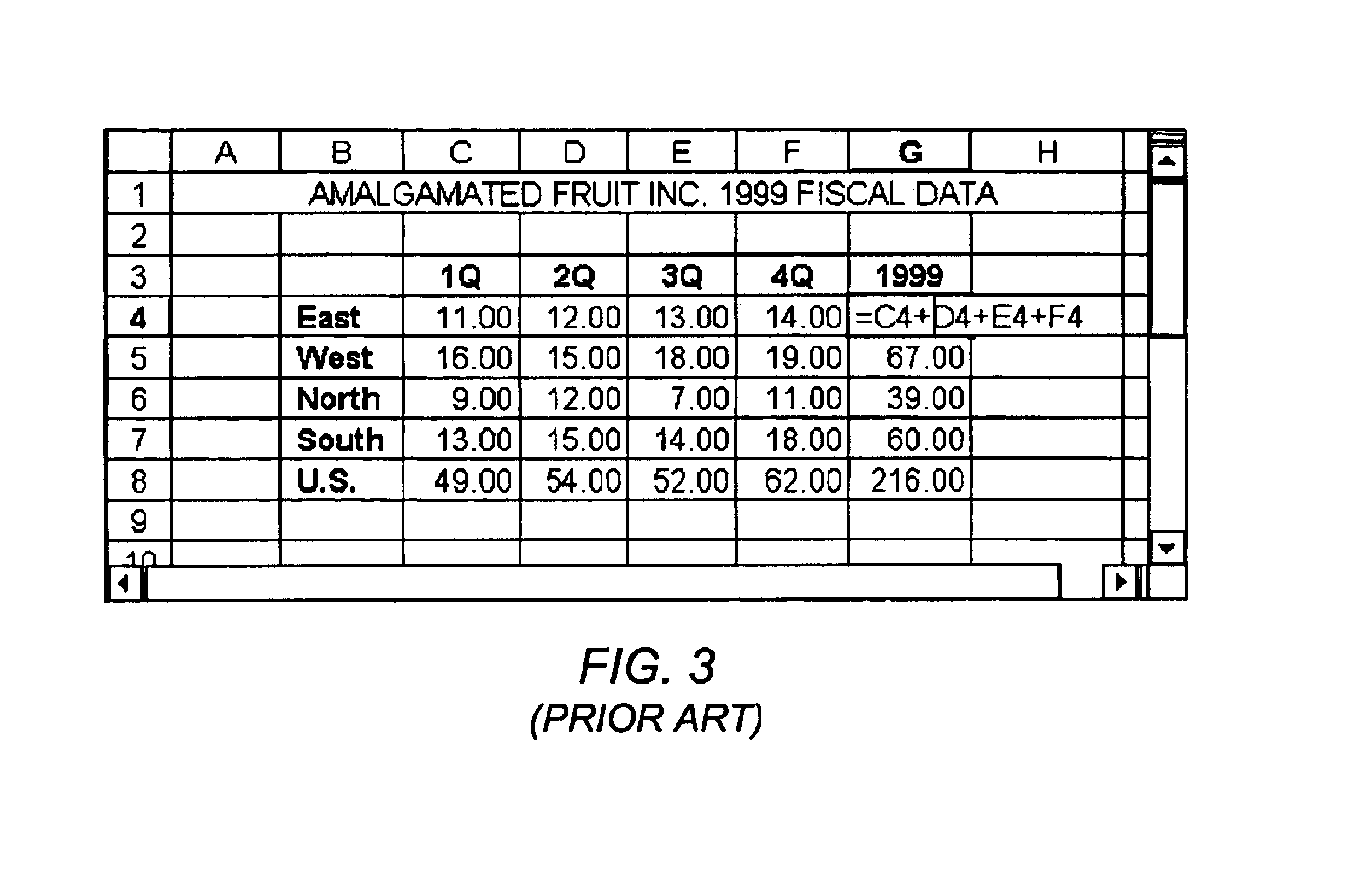 System and method for calculation using formulas in number fields