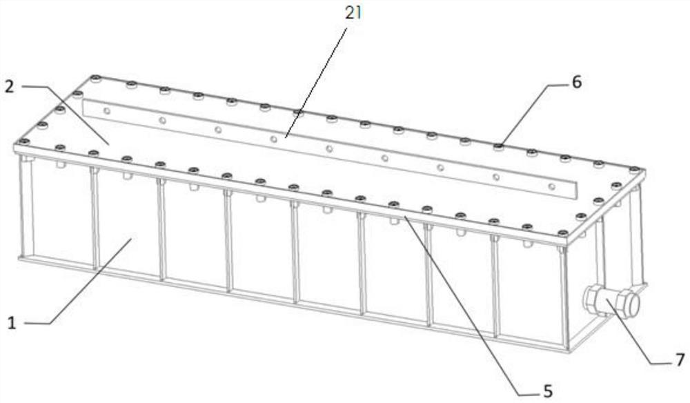 High-capacity battery structure