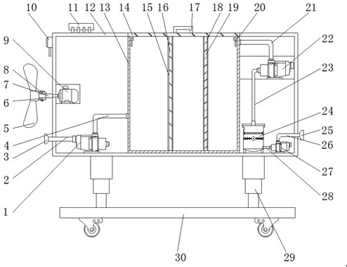 Mechanical device for rapidly removing algae underwater