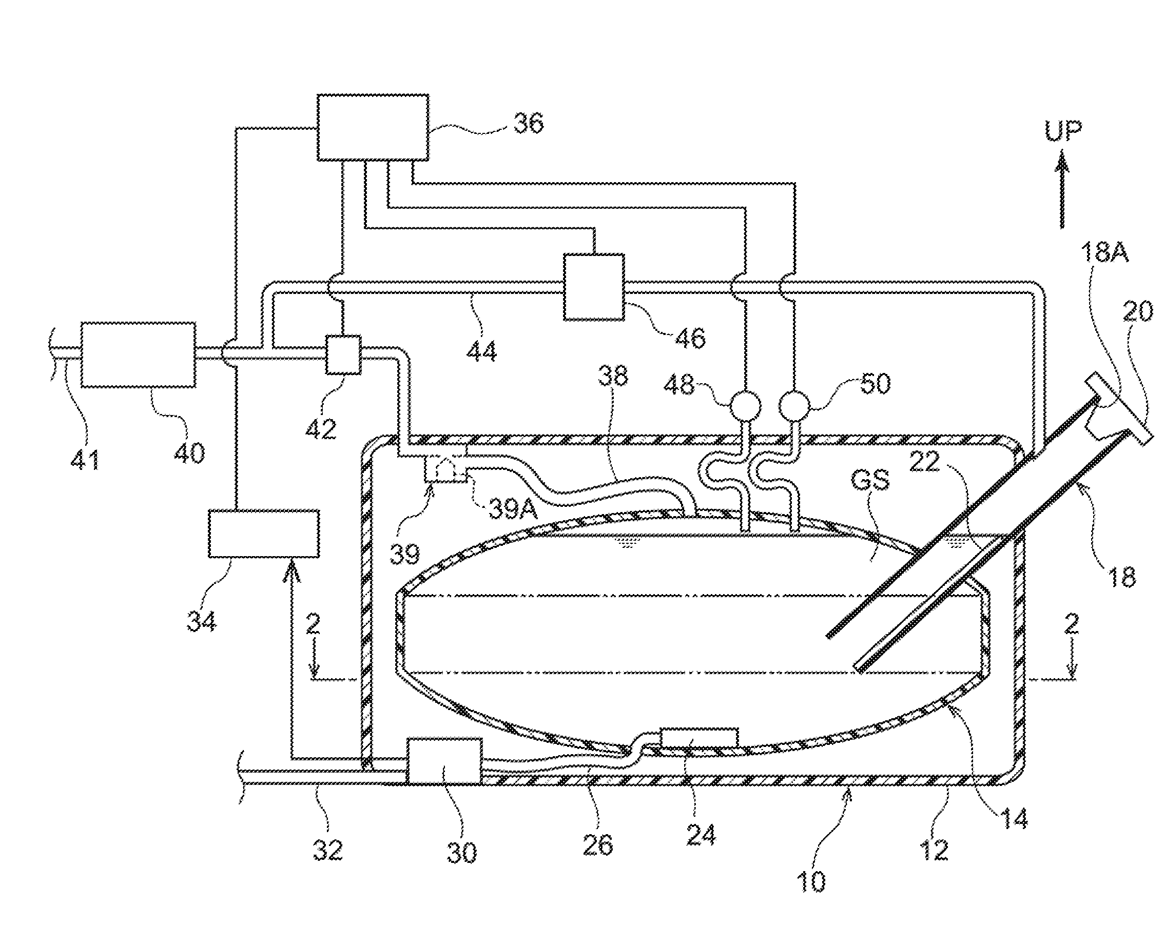 Fuel tank structure