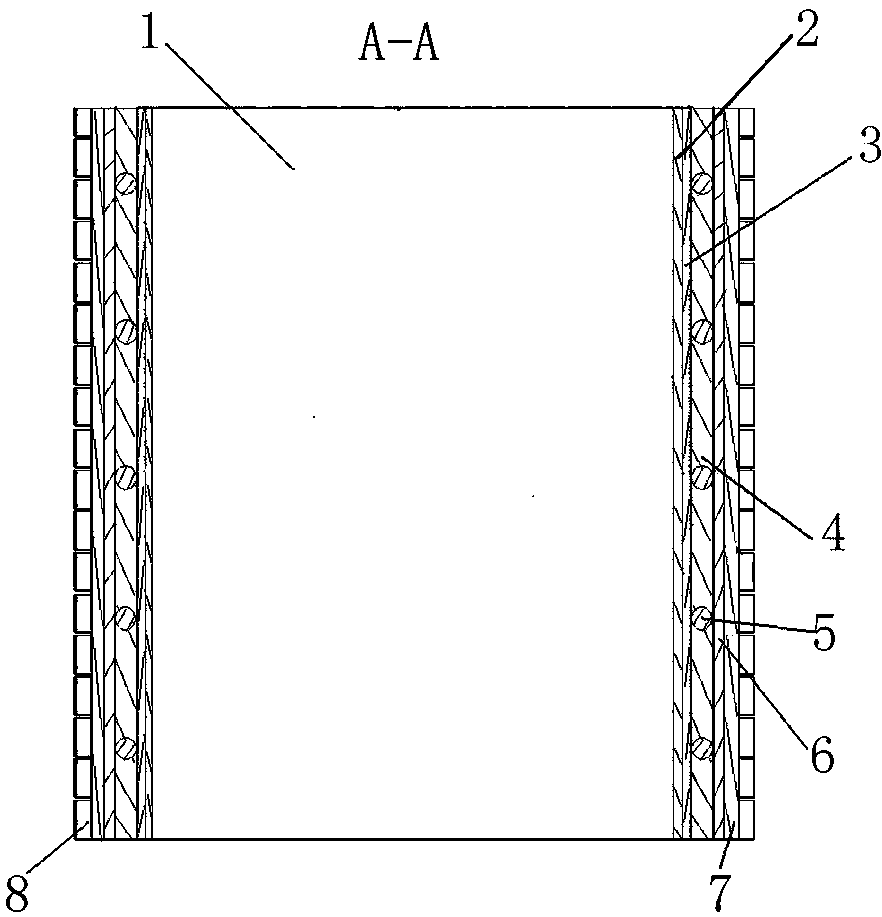 Steel structure surface brick pavement construction method