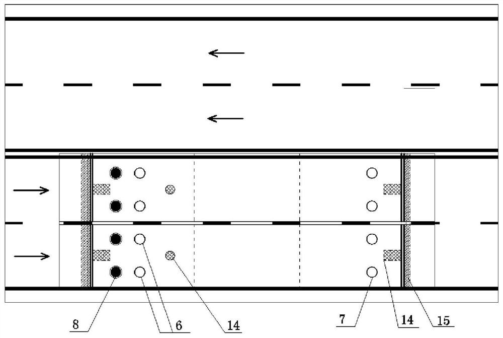 A kind of anti-overload safety device and operation method of friction flip type road bridge