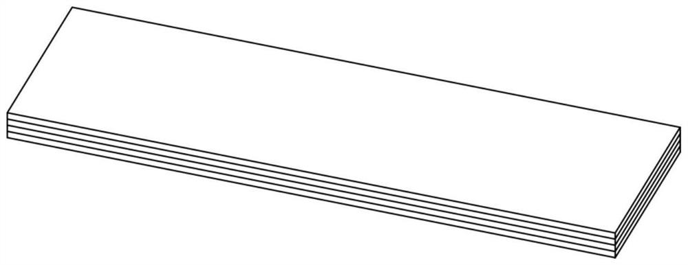 Opening and closing bridge with CFRP (carbon fiber reinforced plastic) plate and support