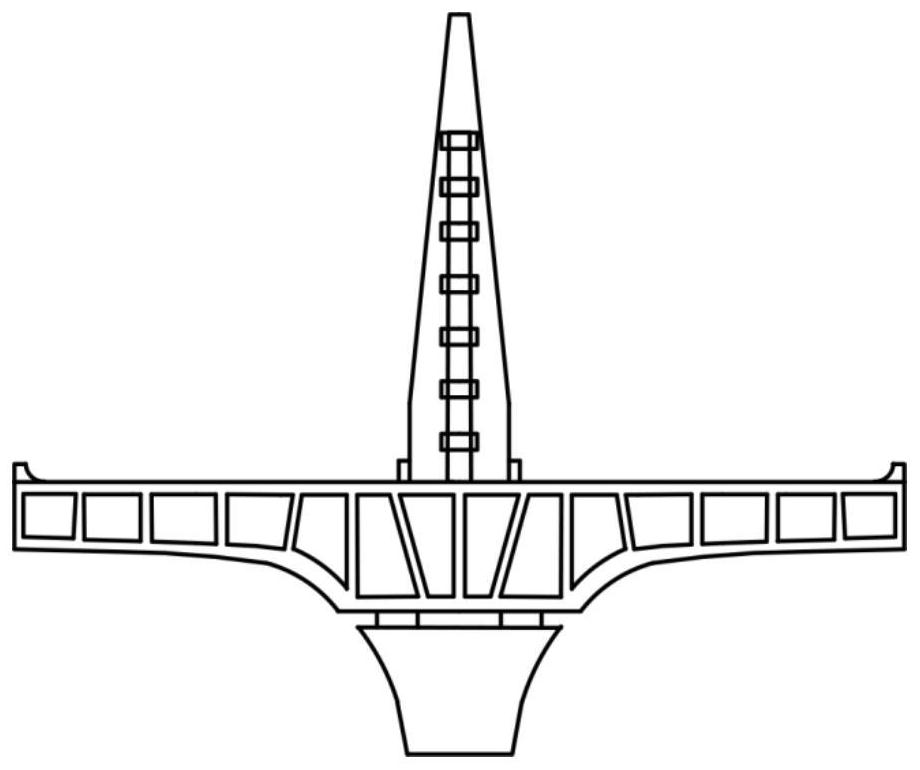 Opening and closing bridge with CFRP (carbon fiber reinforced plastic) plate and support