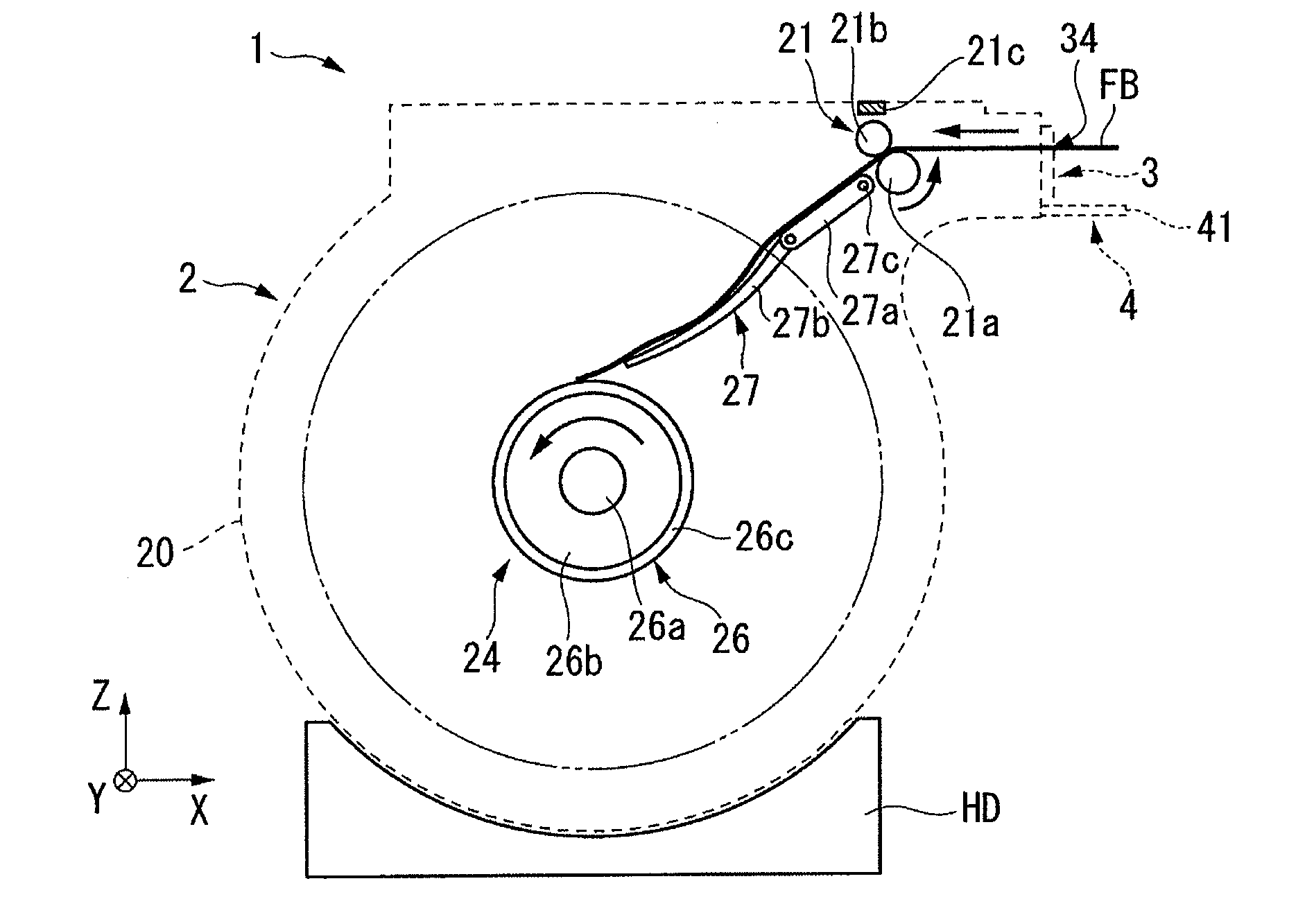 Substrate cartridge, substrate processing apparatus, substrate processing system, control apparatus, and method of manufacturing display element