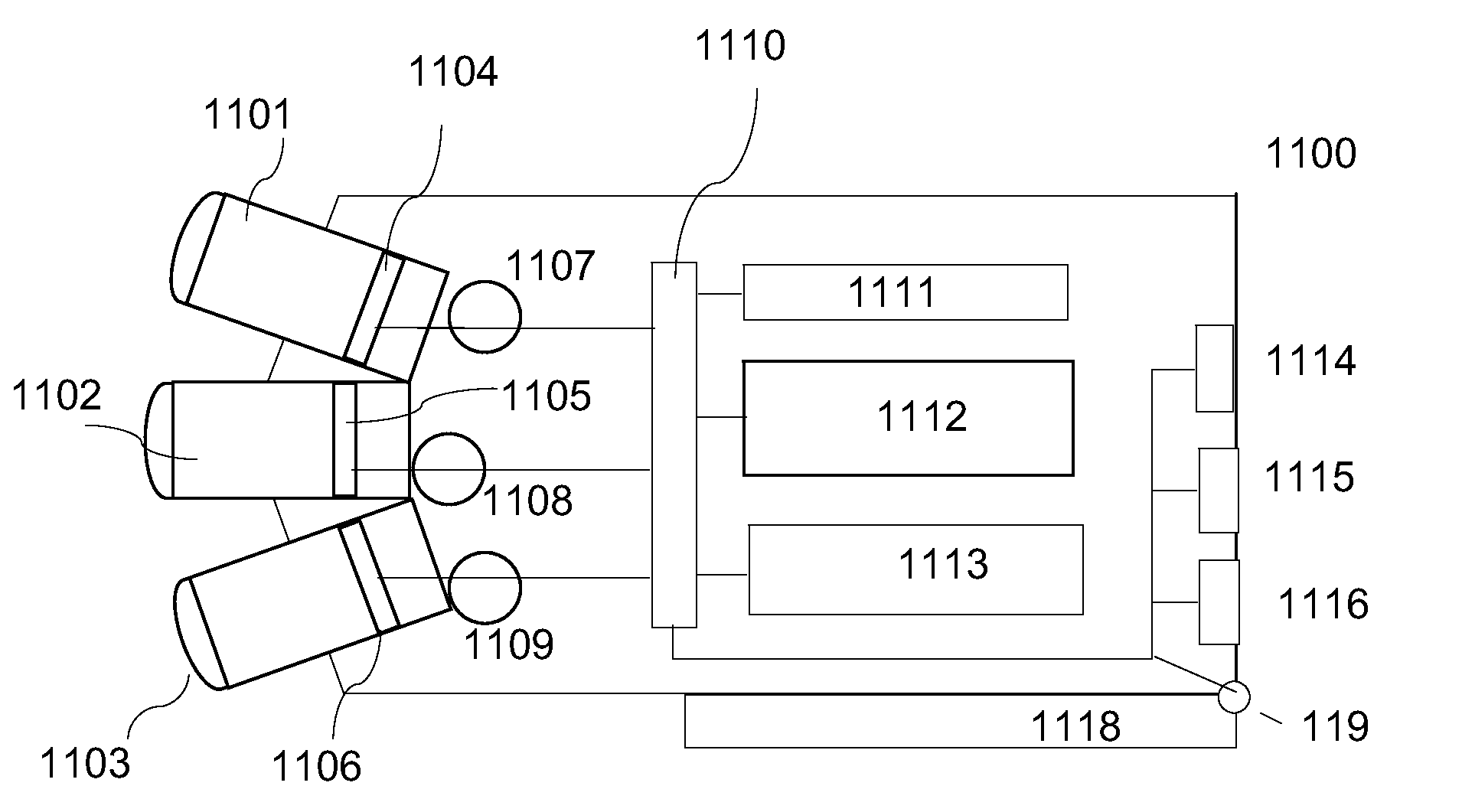 Controller in a Camera for Creating a Panoramic Image