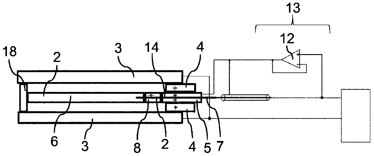 Measuring assembly for measuring liquids