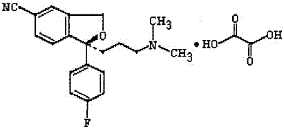 Tablets containing escitalopram oxalate and preparation method thereof