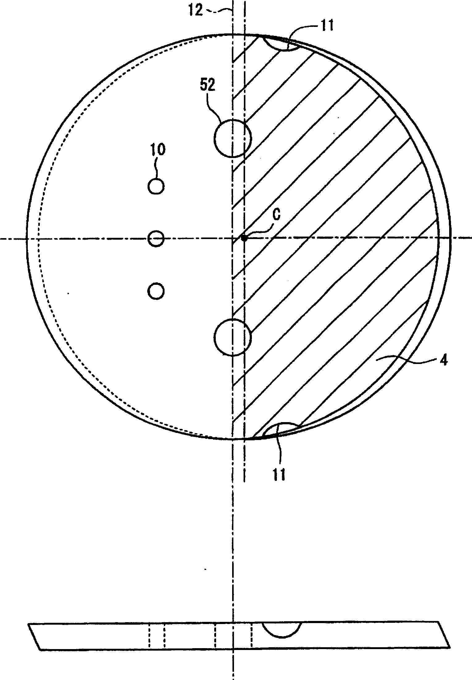 Exhaust gas throttle valve for engines